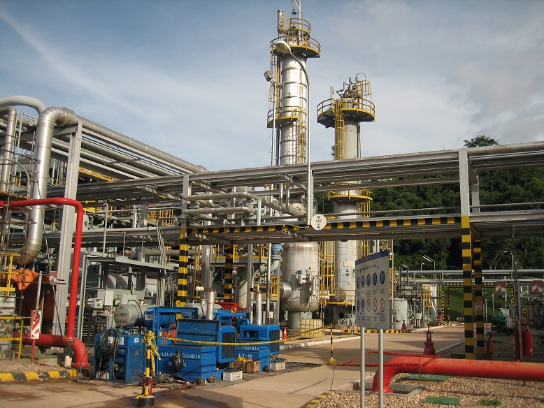 Planta de proceso de oil & gas